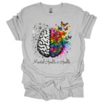 Mental Health Matters Sport Grey Shirt