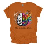 Mental Health Matters Texas Orange Shirt